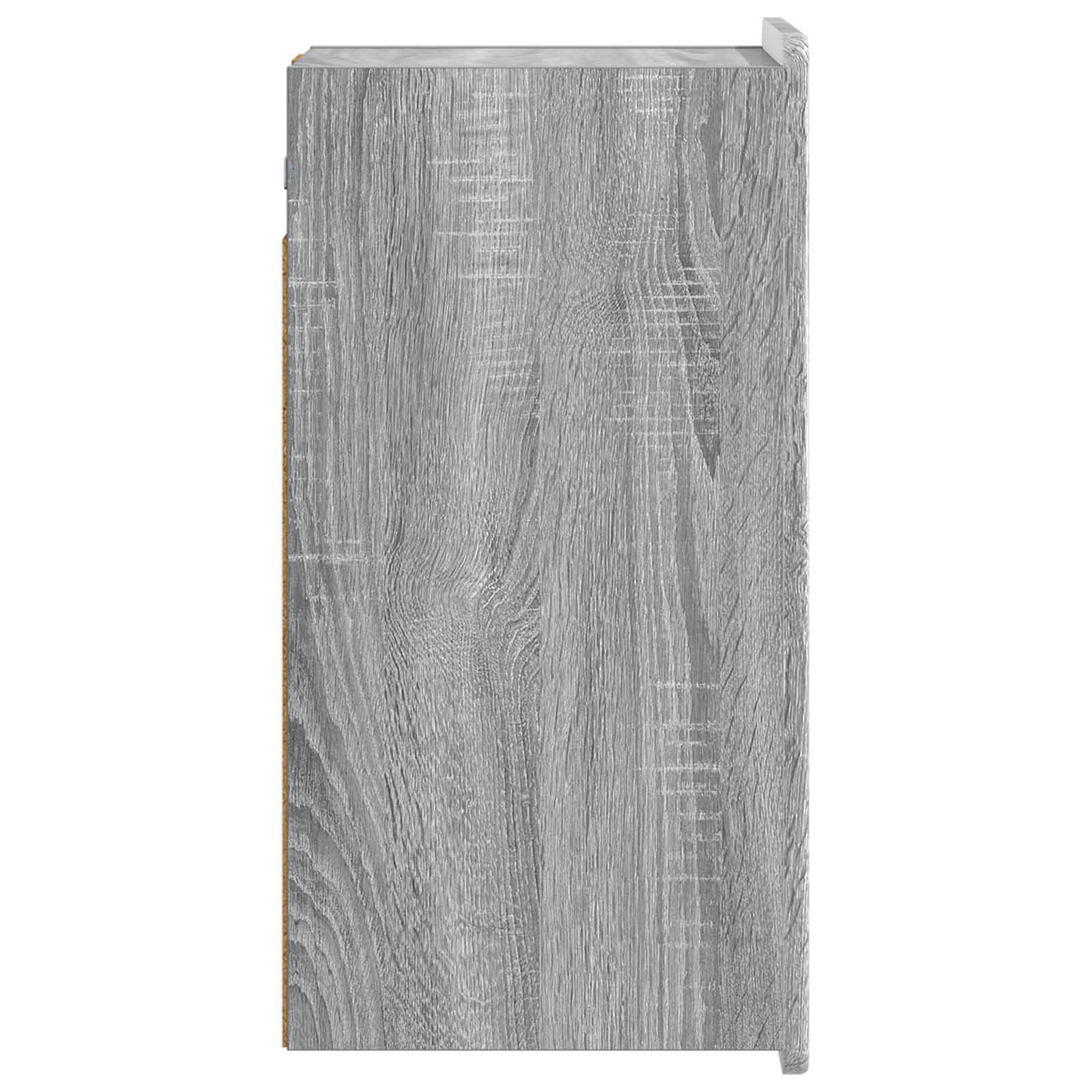 vidaXL Bathroom Wall Cabinet ZWOLLE Grey Sonoma 30 x 31 x 63 cm 5