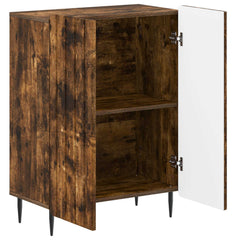 vidaXL Bathroom Storage Cainet ZWOLLE Smoked Oak 59.5 x 31 x 79.5 cm 3