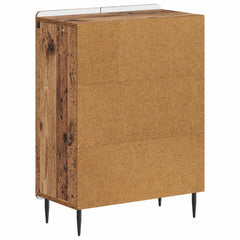vidaXL Bathroom Storage Cainet ZWOLLE Old Wood 59.5 x 31 x 79.5 cm 6