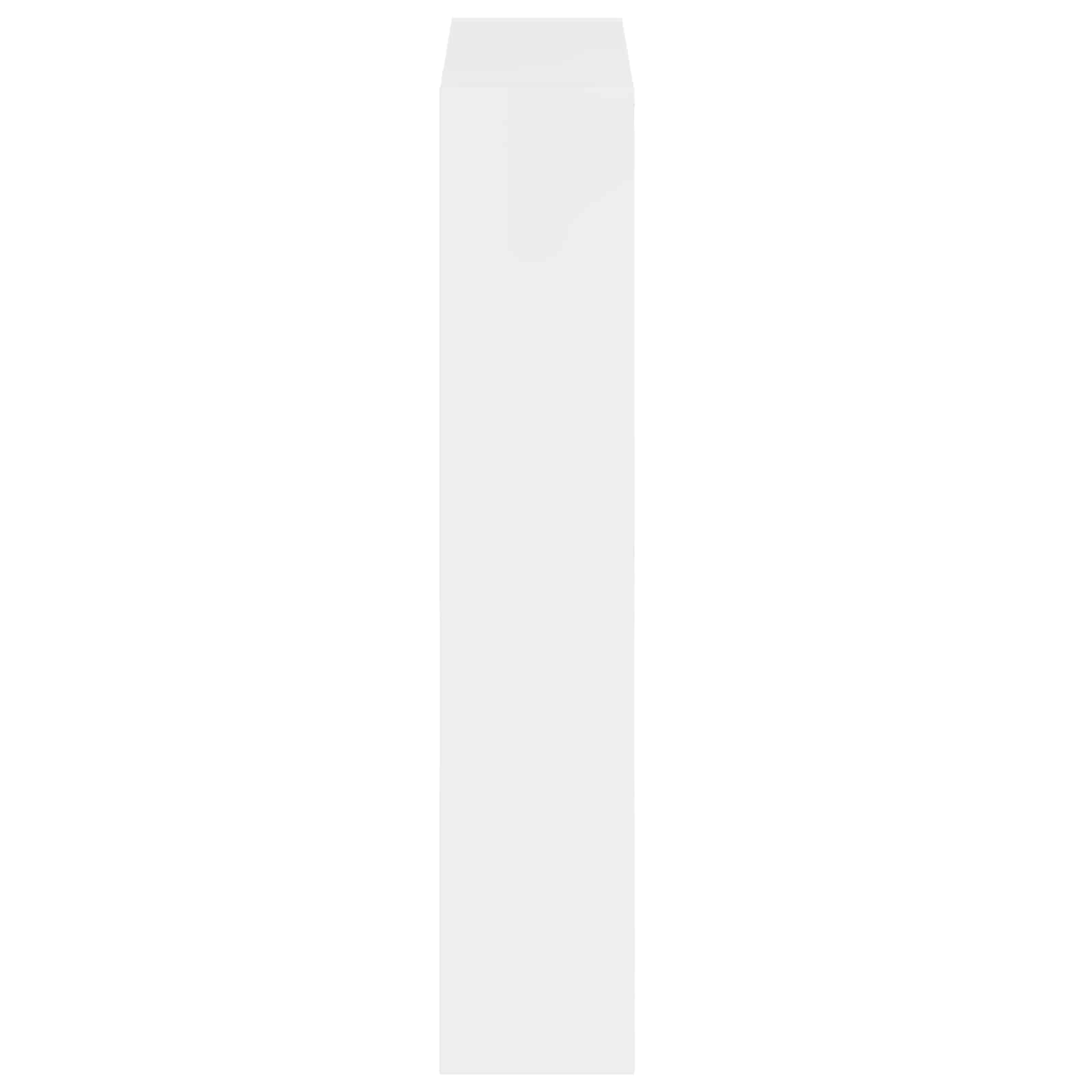 vidaXL Wall-Mounted Shoe Cabinet ZWOLLE 71 x 17 x 86 cm White 5