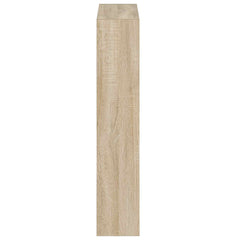 vidaXL Wall-Mounted Shoe Cabinet ZWOLLE 71 x 17 x 86 cm Sonoma Oak 5