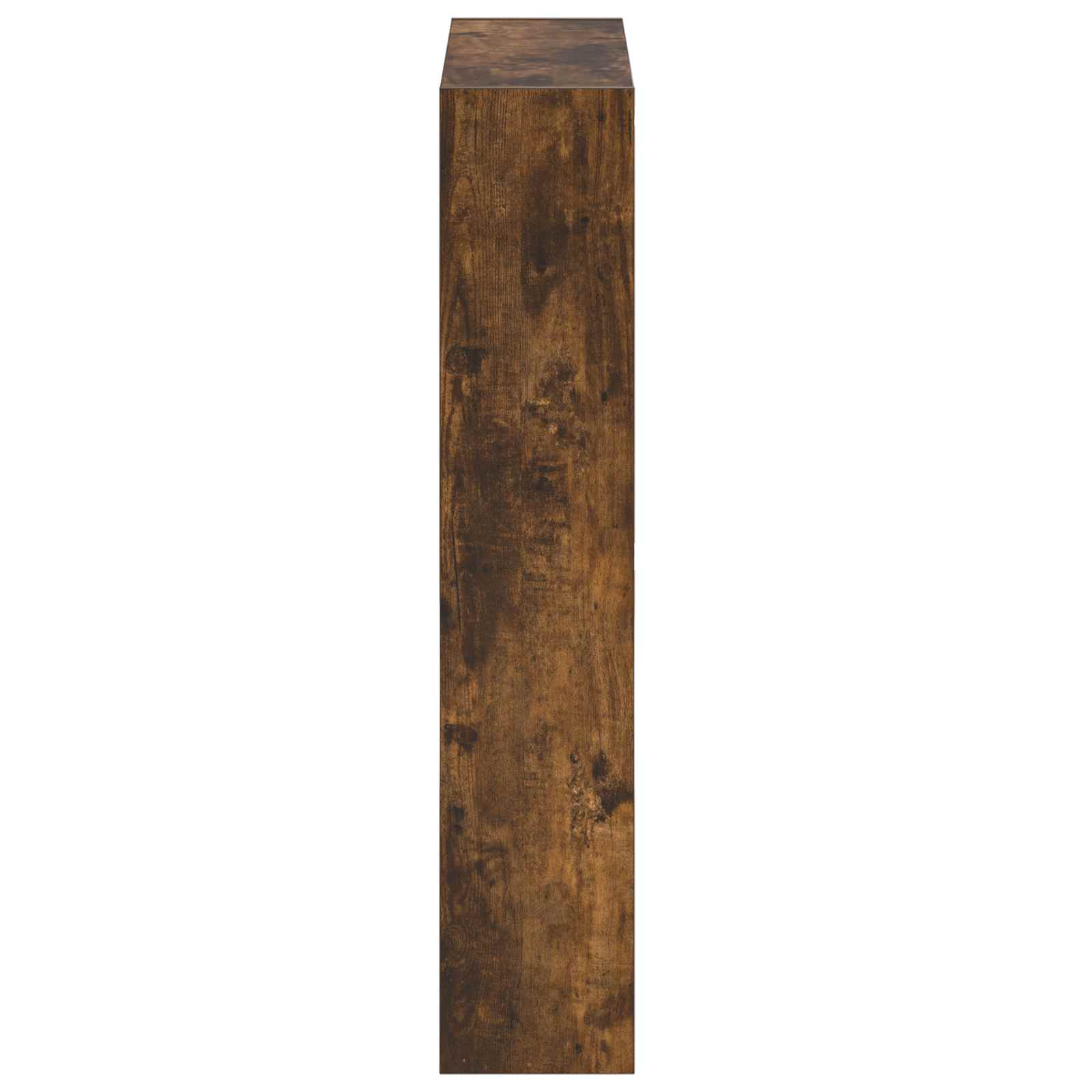 vidaXL Wall-Mounted Shoe Cabinet ZWOLLE 71 x 17 x 86 cm Smoked Oak 5