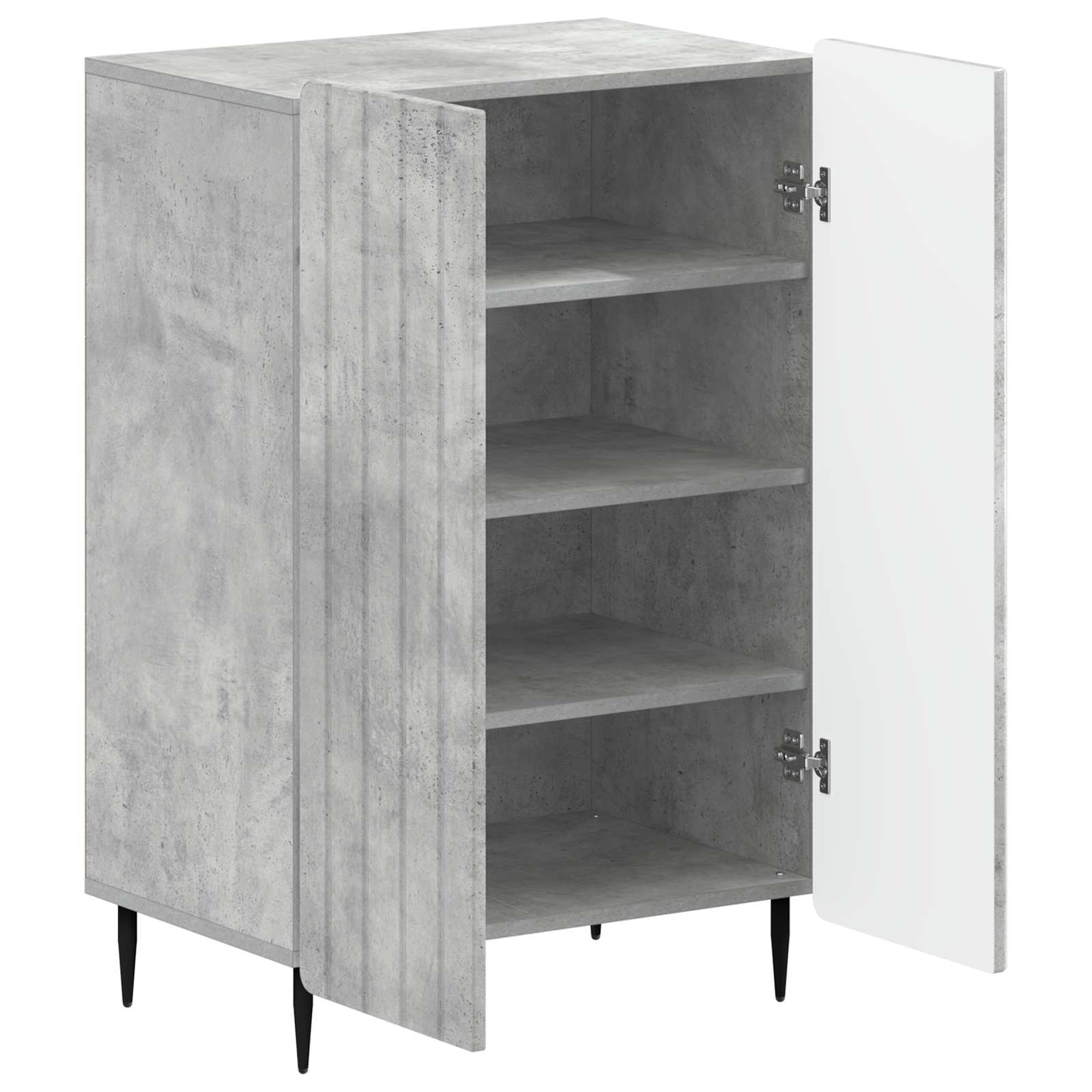 vidaXL Shoe Cabinet ZWOLLE 59.5 x 39.5 x 91.5 cm Engineered Wood 3