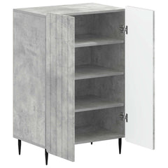 vidaXL Shoe Cabinet ZWOLLE 59.5 x 39.5 x 91.5 cm Engineered Wood 3