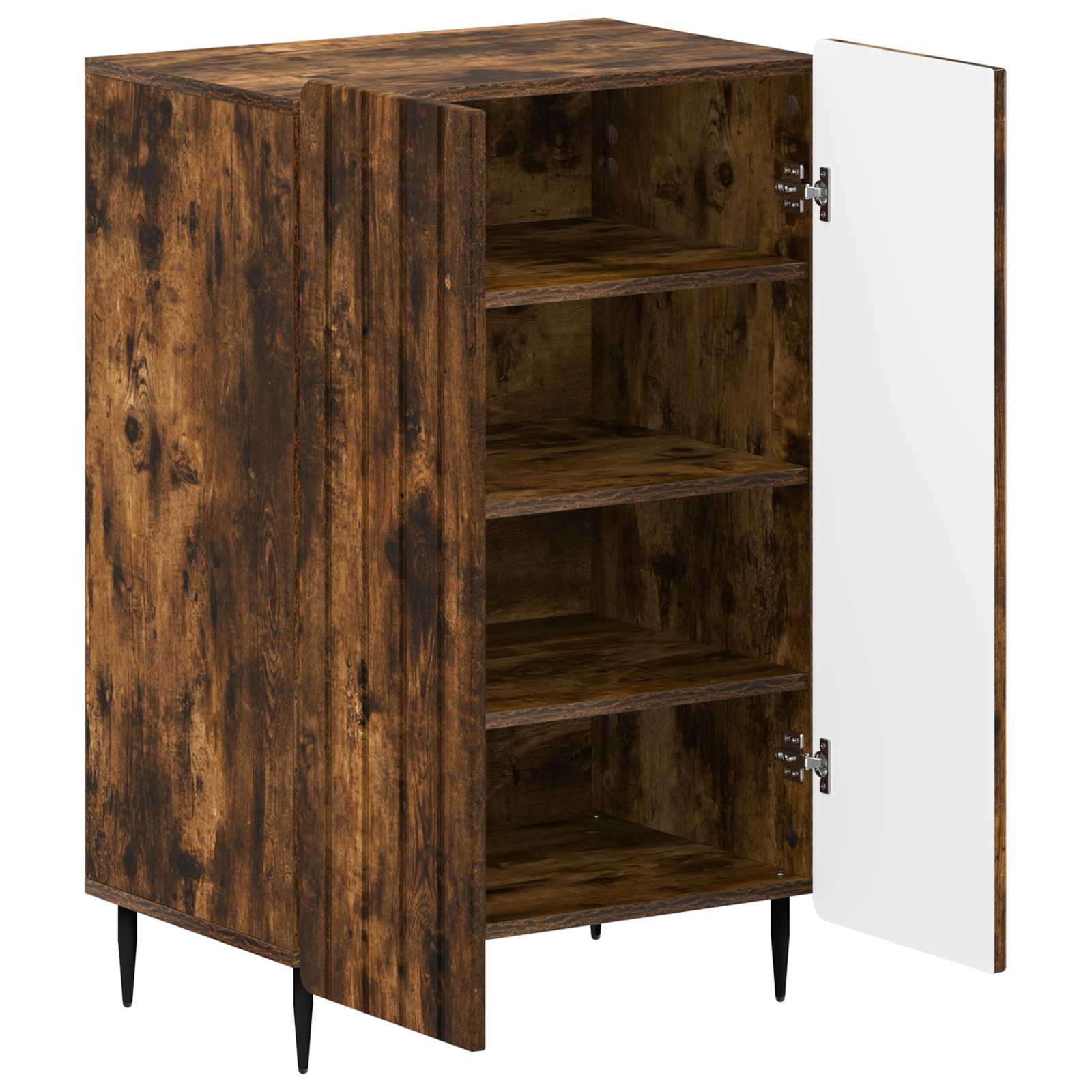 vidaXL Shoe Cabinet ZWOLLE 59.5 x 39.5 x 91.5 cm Engineered Wood 3
