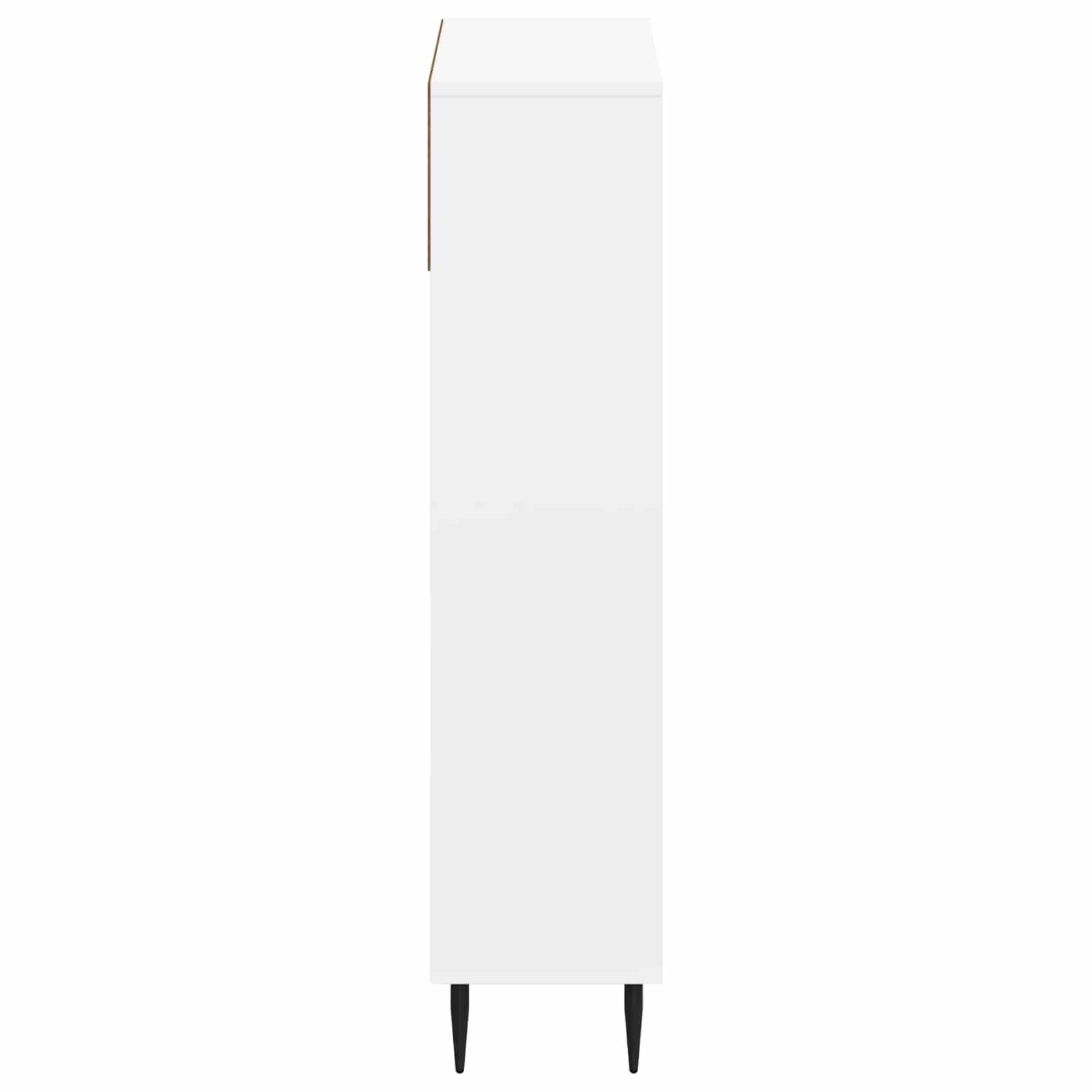 vidaXL Shoe Cabinet ZWOLLE 78 x 24 x 103 cm Engineered Wood White 5