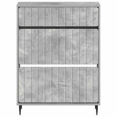 vidaXL Shoe Cabinet ZWOLLE 78 x 24 x 103 cm Engineered Wood 4