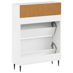 vidaXL Shoe Cabinet ZWOLLE 78 x 24 x 103 cm Engineered Wood 6
