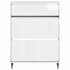 vidaXL Shoe Cabinet ZWOLLE 78 x 24 x 103 cm Engineered Wood 4