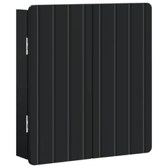 vidaXL Dartboard Cabinet ZWOLLE Black 52.5 x 10.5 x 57.5 cm 4