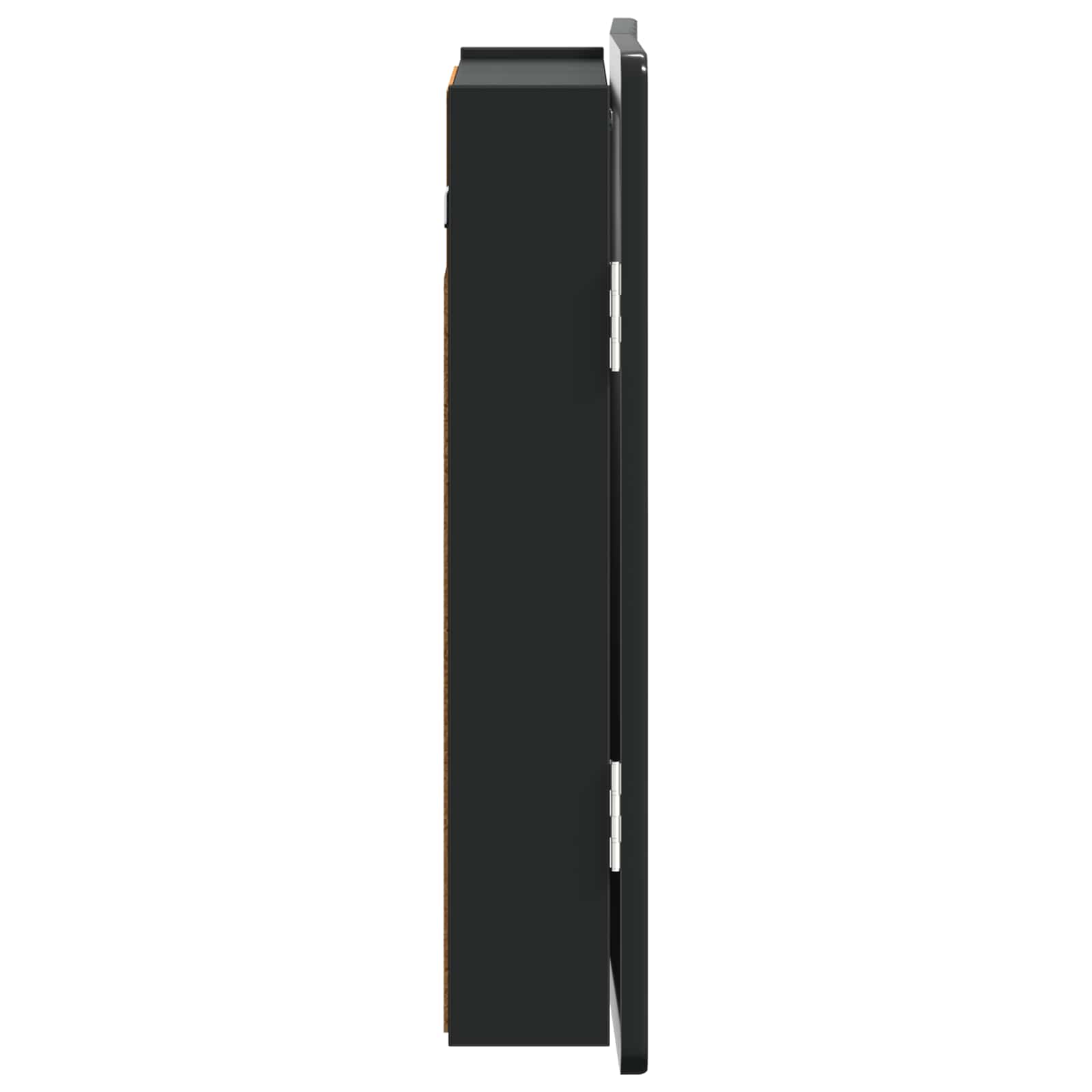 vidaXL Dartboard Cabinet ZWOLLE Black 52.5 x 10.5 x 57.5 cm 5