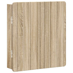 vidaXL Dartboard Cabinet ZWOLLE Sonoma Oak 52.5 x 10.5 x 57.5 cm 4