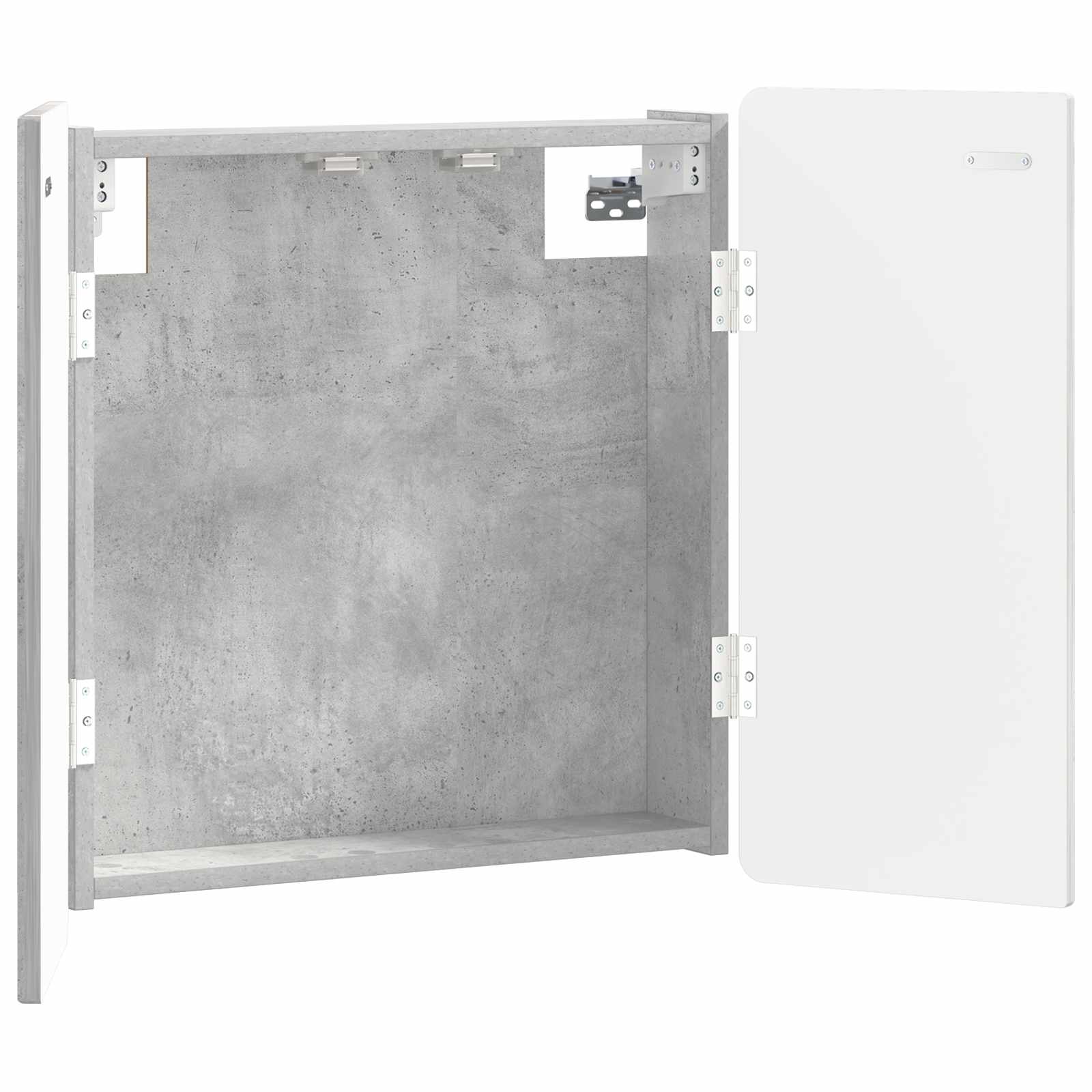 vidaXL Dartboard Cabinet ZWOLLE Concrete Grey 52.5 x 10.5 x 57.5 cm 3