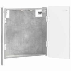 vidaXL Dartboard Cabinet ZWOLLE Concrete Grey 52.5 x 10.5 x 57.5 cm 3