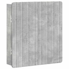 vidaXL Dartboard Cabinet ZWOLLE Concrete Grey 52.5 x 10.5 x 57.5 cm 4
