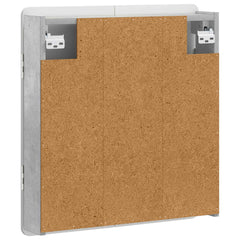 vidaXL Dartboard Cabinet ZWOLLE Concrete Grey 52.5 x 10.5 x 57.5 cm 6