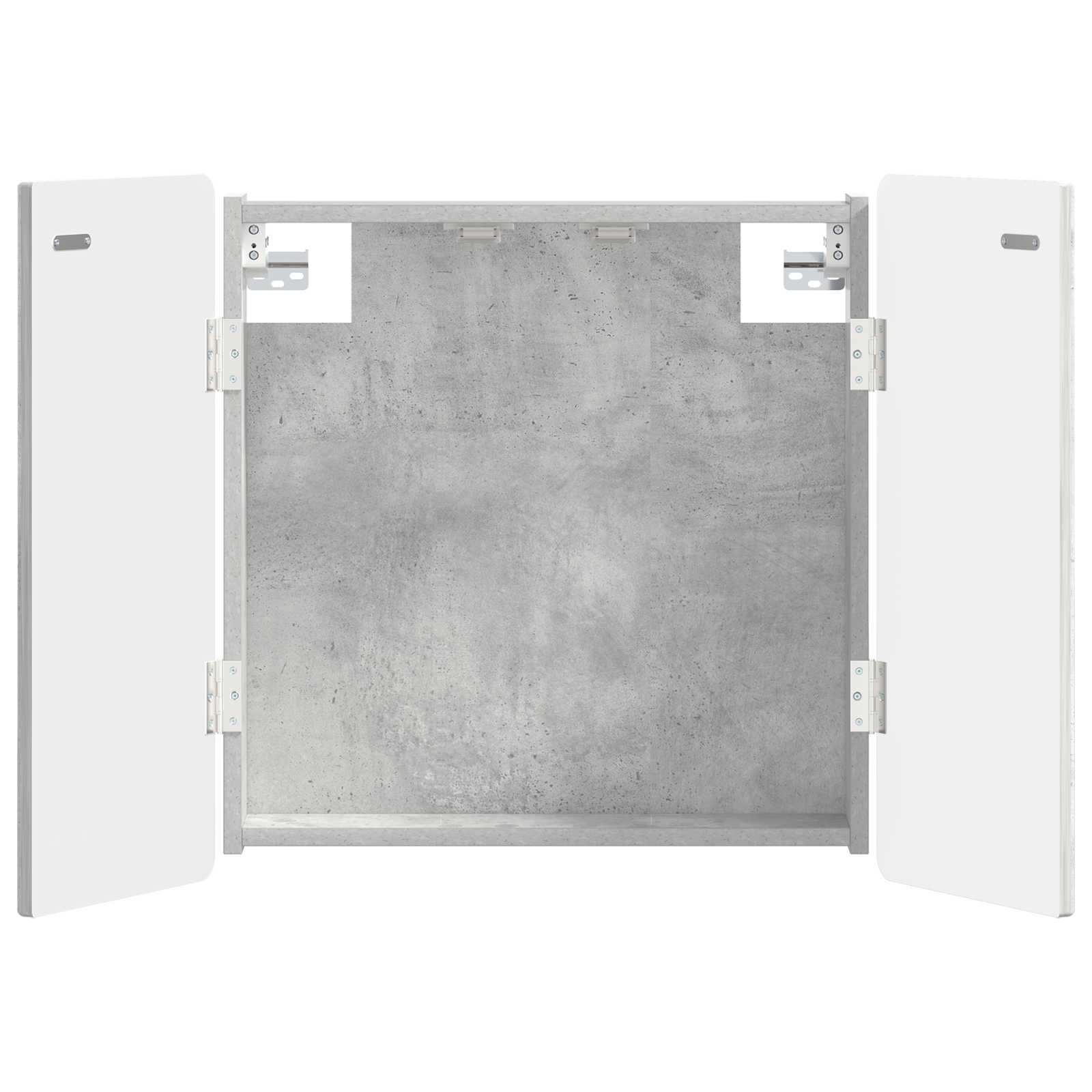 vidaXL Dartboard Cabinet ZWOLLE Concrete Grey 52.5 x 10.5 x 57.5 cm 2