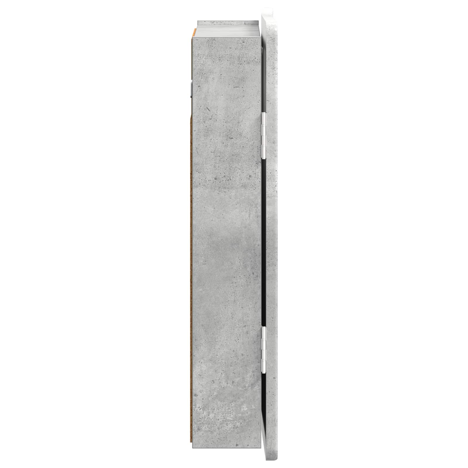 vidaXL Dartboard Cabinet ZWOLLE Concrete Grey 52.5 x 10.5 x 57.5 cm 5