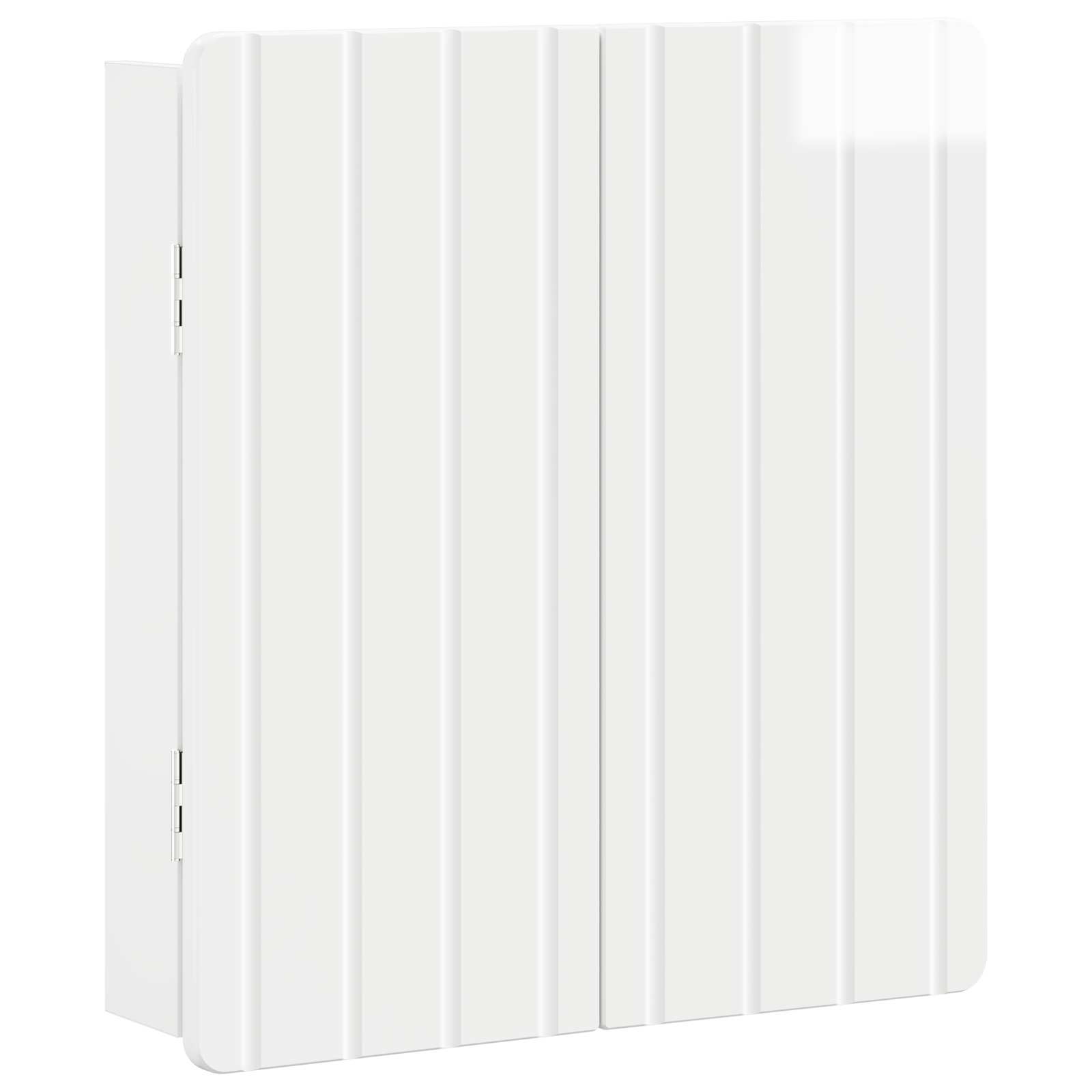 vidaXL Dartboard Cabinet ZWOLLE High Gloss White 52.5 x 10.5 x 57.5 cm 4