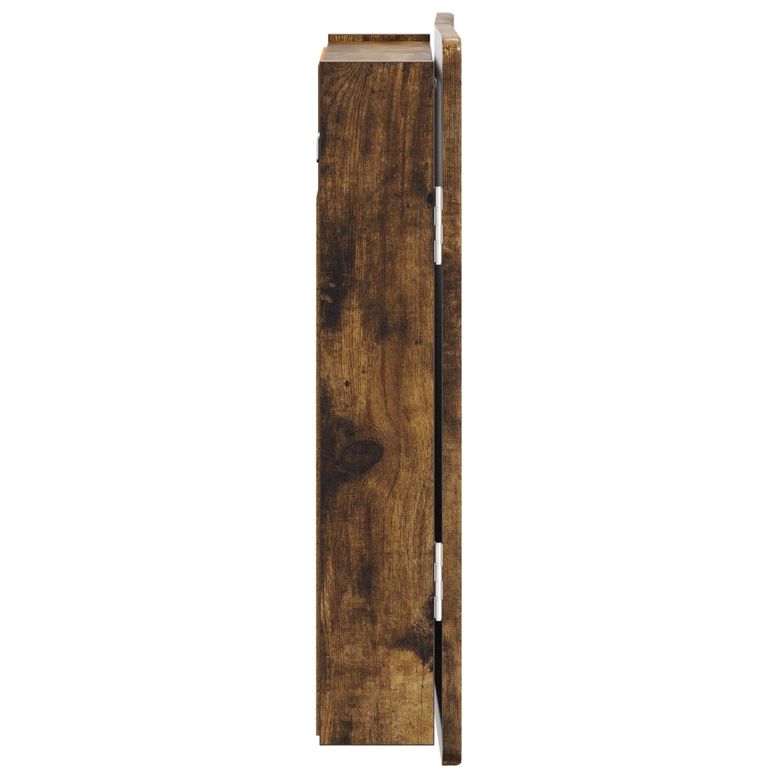 vidaXL Dartboard Cabinet ZWOLLE Smoked Oak 52.5 x 10.5 x 57.5 cm 5
