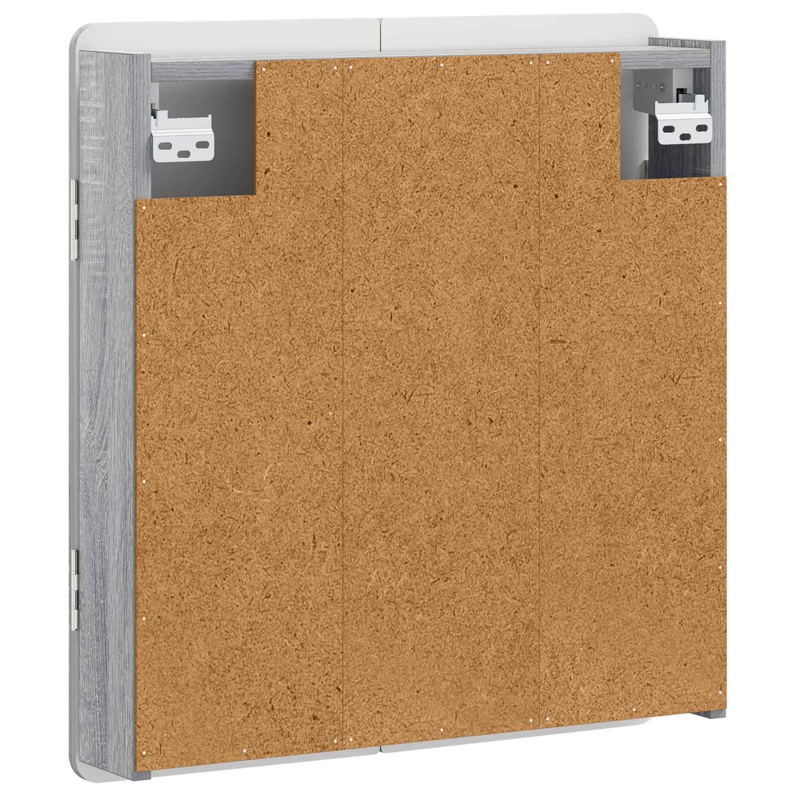 vidaXL Dartboard Cabinet ZWOLLE Grey Sonoma 52.5 x 10.5 x 57.5 cm 6