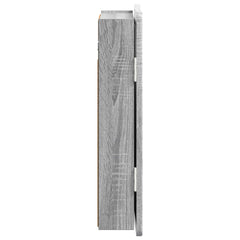vidaXL Dartboard Cabinet ZWOLLE Grey Sonoma 52.5 x 10.5 x 57.5 cm 5