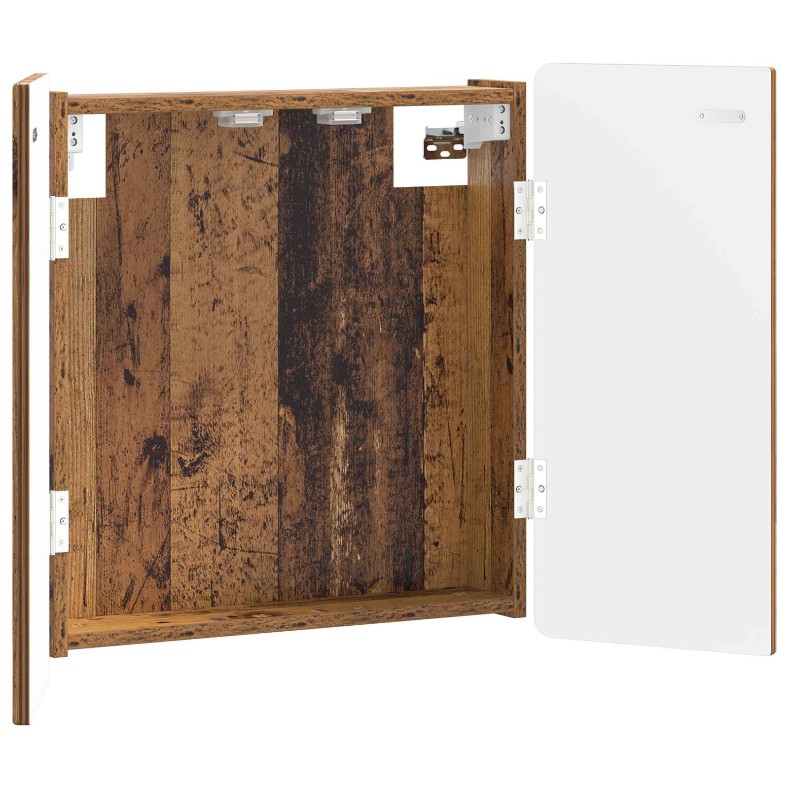 vidaXL Dartboard Cabinet ZWOLLE Old Wood 52.5 x 10.5 x 57.5 cm 3
