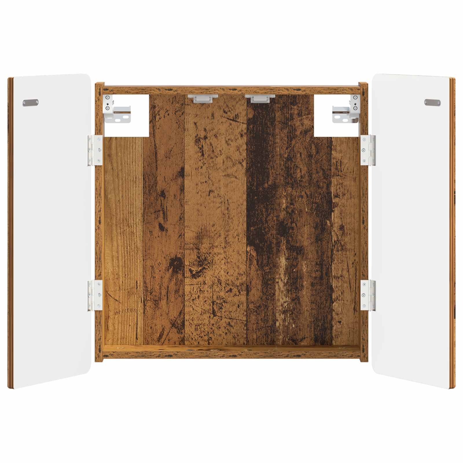 vidaXL Dartboard Cabinet ZWOLLE Old Wood 52.5 x 10.5 x 57.5 cm 2