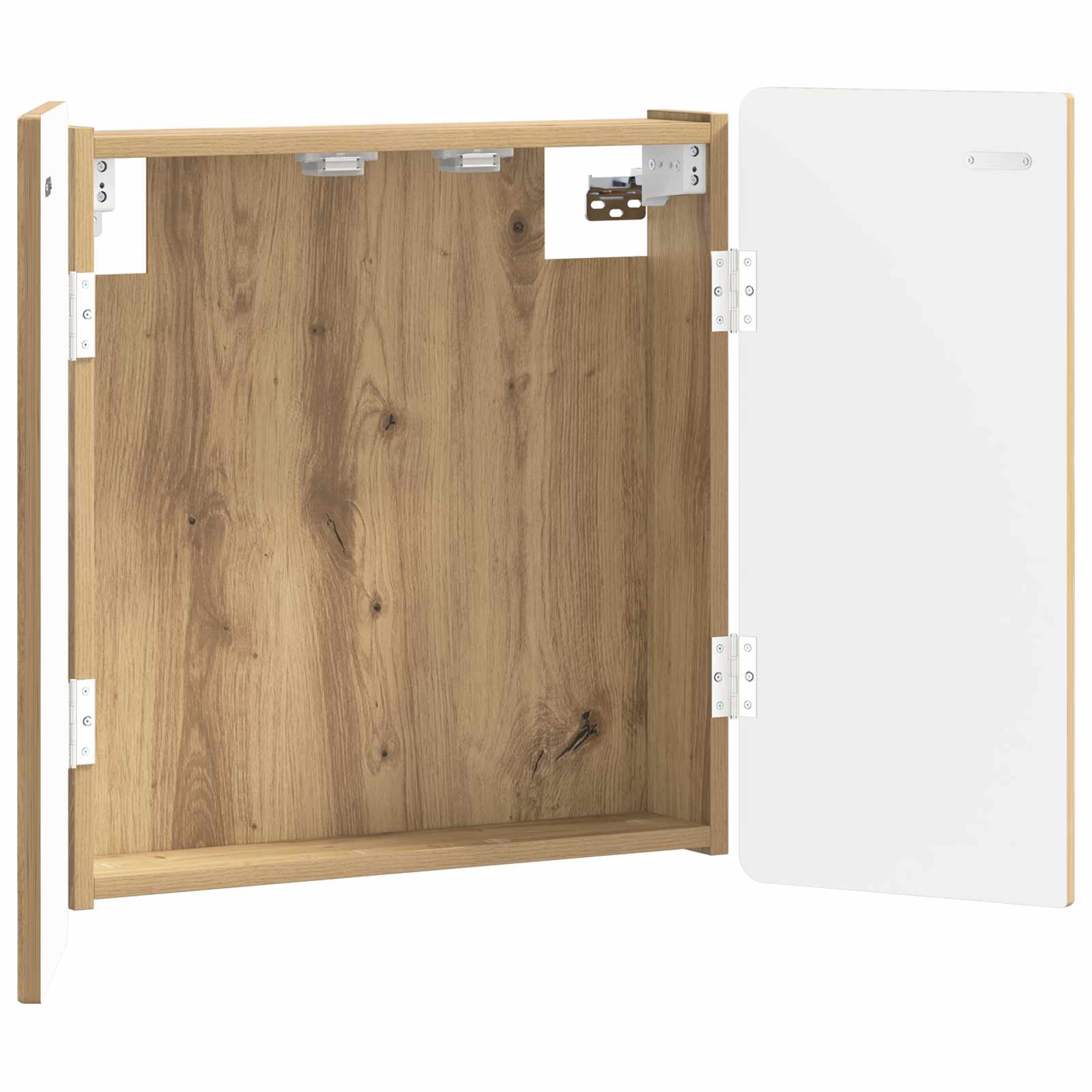 vidaXL Dartboard Cabinet ZWOLLE Artisan Oak 52.5 x 10.5 x 57.5 cm 3