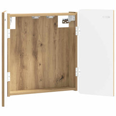 vidaXL Dartboard Cabinet ZWOLLE Artisan Oak 52.5 x 10.5 x 57.5 cm 3