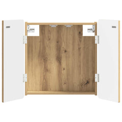 vidaXL Dartboard Cabinet ZWOLLE Artisan Oak 52.5 x 10.5 x 57.5 cm 2