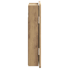 vidaXL Dartboard Cabinet ZWOLLE Artisan Oak 52.5 x 10.5 x 57.5 cm 5