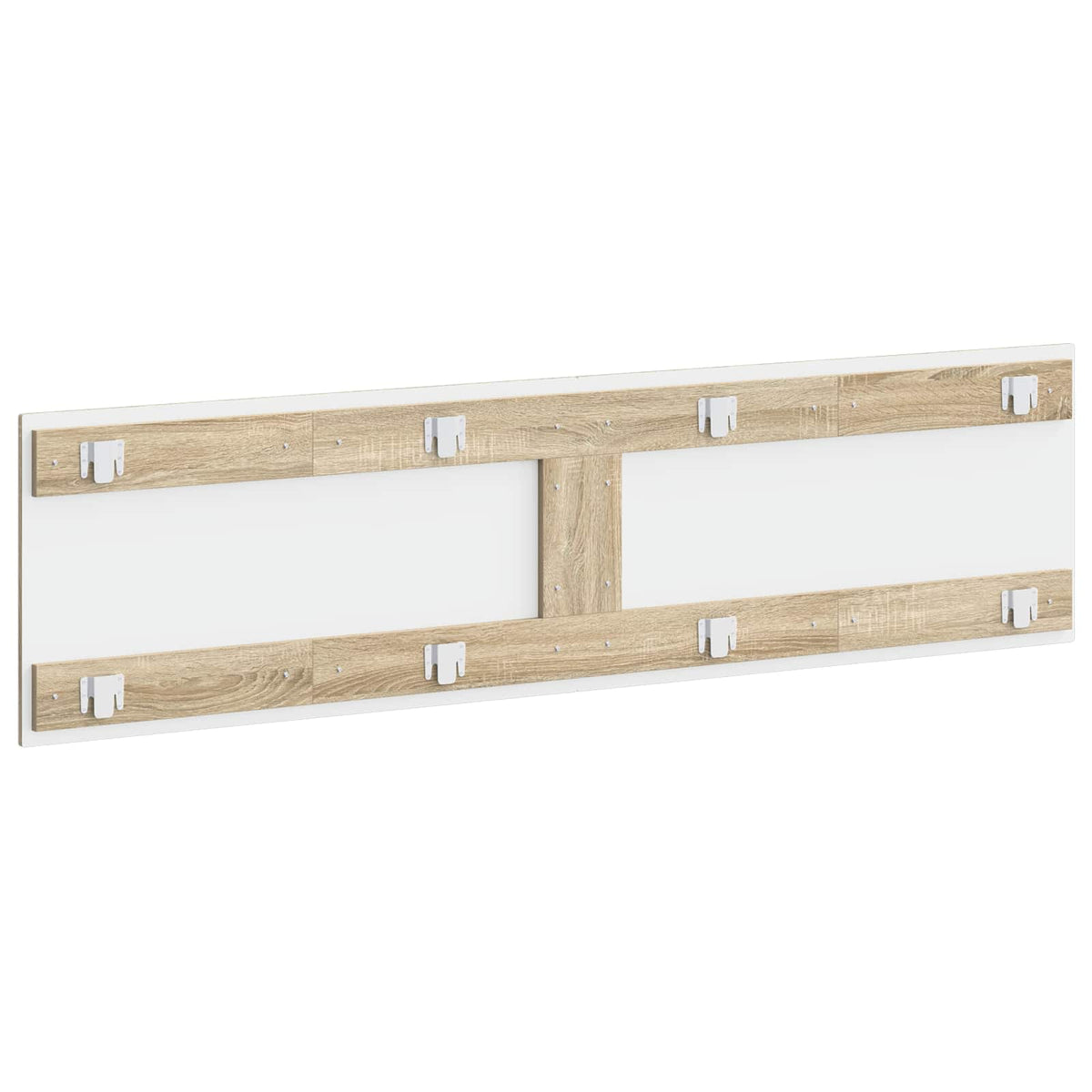 Wall-Mounted Headboard ZWOLLE Engineered Wood Width 200 cm Sonoma oak