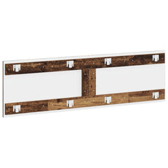 vidaXL Wall-Mounted Headboard ZWOLLE Old Wood Engineered Wood 5