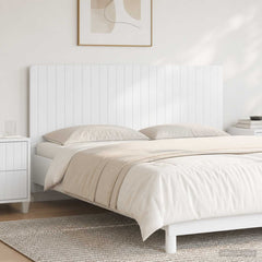vidaXL Wall-Mounted Headboard ZWOLLE White Engineered Wood 1