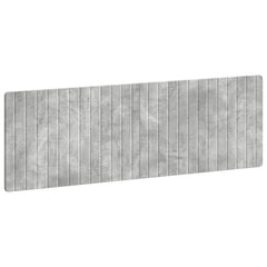 vidaXL Wall-Mounted Headboard ZWOLLE Concrete Grey Engineered Wood 2