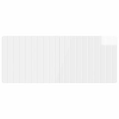 vidaXL Wall-Mounted Headboard ZWOLLE High Gloss White Engineered Wood 3