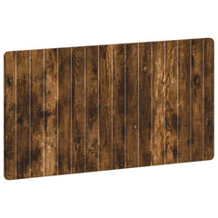 vidaXL Wall-Mounted Headboard ZWOLLE Smoked Oak Engineered Wood 2