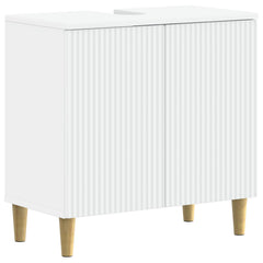 vidaXL Bathroom Sink Cabinet ARNHEM White 59.5 x 31.5x 59 cm 2