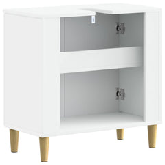 vidaXL Bathroom Sink Cabinet ARNHEM White 59.5 x 31.5x 59 cm 6