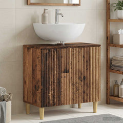 vidaXL Bathroom Sink Cabinet ARNHEM Old Wood 59.5 x 31.5x 59 cm 1