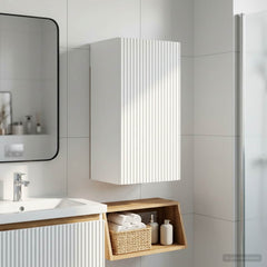 vidaXL Bathroom Wall Cabinet ARNHEM White 30 x 31 x 59 cm 1