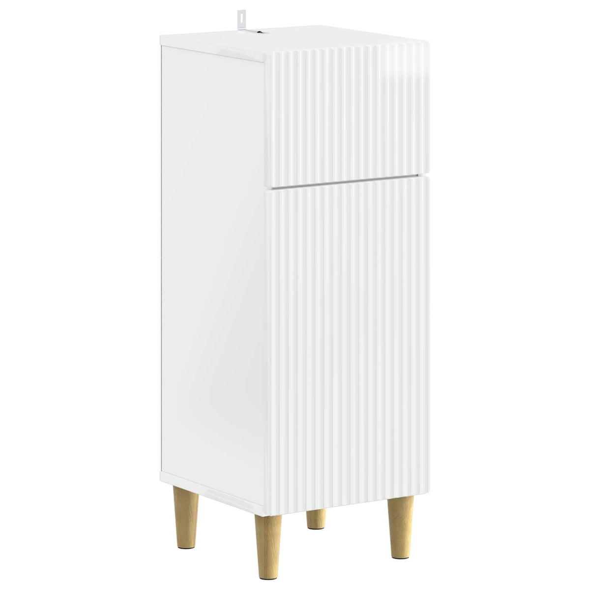 Bathroom Storage Cainet ARNHEM 30 x 31 x 80 cm High gloss white