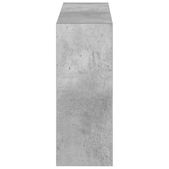Wall-Mounted Shoe Cabinet ARNHEM 71 x 17 x 43 cm Concrete grey