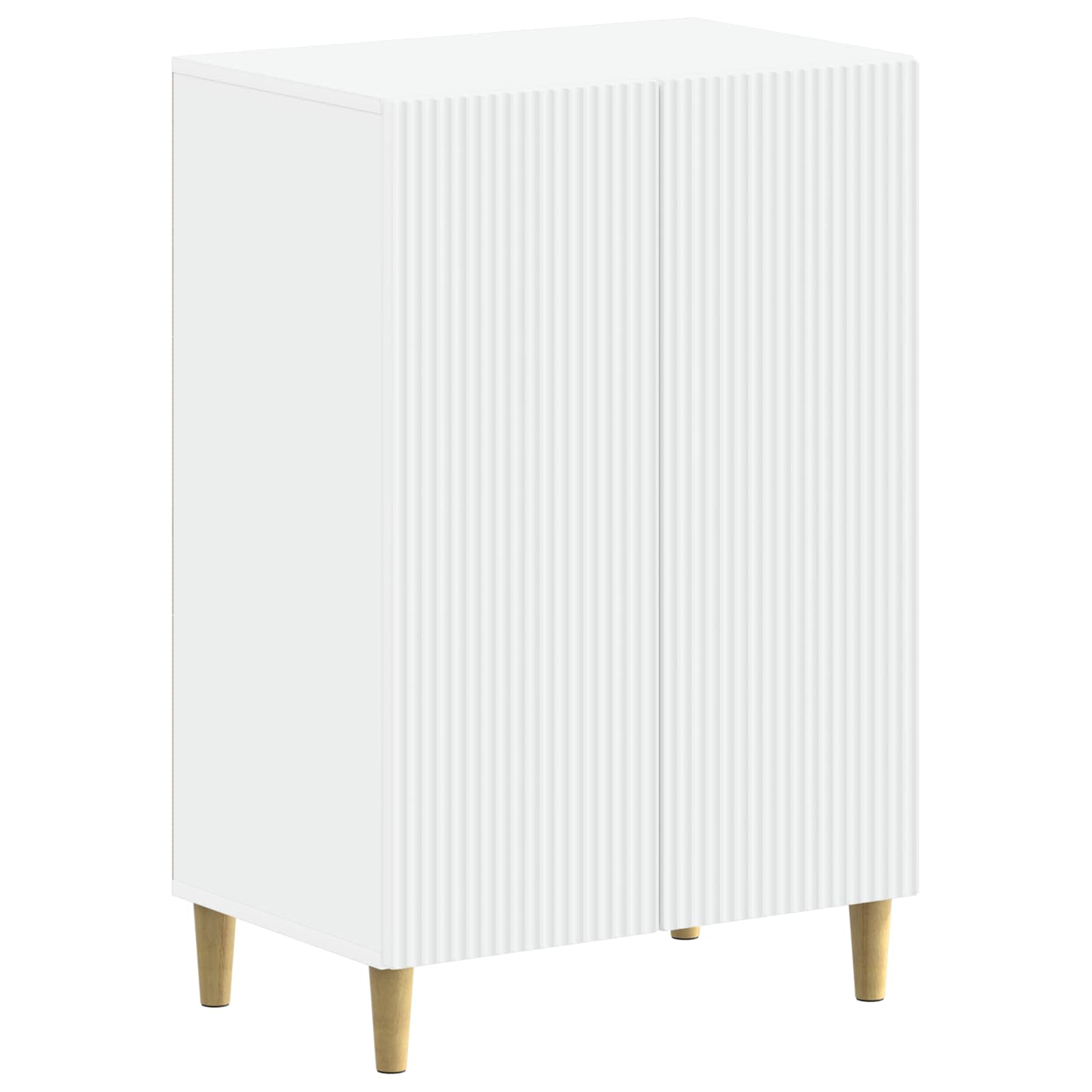 vidaXL Shoe Cabinet ARNHEM 59.5 x 39.5 x 90 cm Engineered Wood White 2