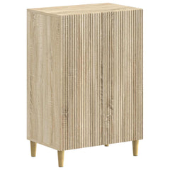 vidaXL Shoe Cabinet ARNHEM 59.5 x 39.5 x 90 cm Engineered Wood 2