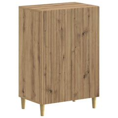 vidaXL Shoe Cabinet ARNHEM 59.5 x 39.5 x 90 cm Engineered Wood 2