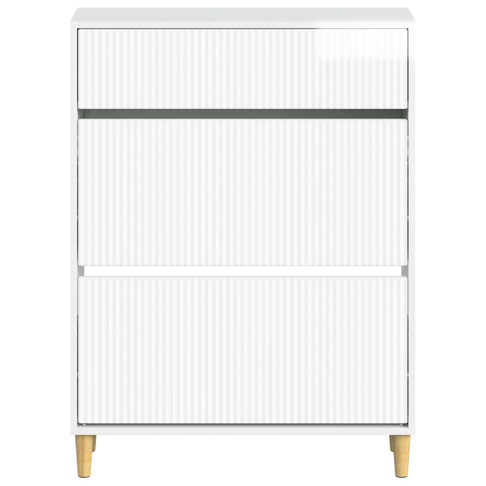 vidaXL Shoe Cabinet ARNHEM 78 x 24 x 103 cm Engineered Wood 4