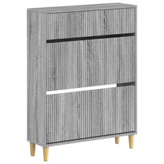 vidaXL Shoe Cabinet ARNHEM 78 x 24 x 103 cm Engineered Wood 2