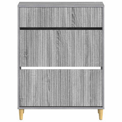vidaXL Shoe Cabinet ARNHEM 78 x 24 x 103 cm Engineered Wood 4